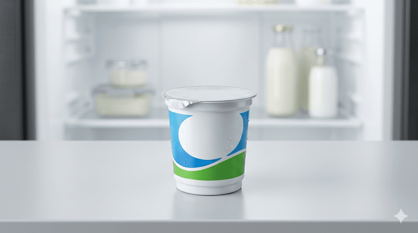 Yogur individual refrigerado